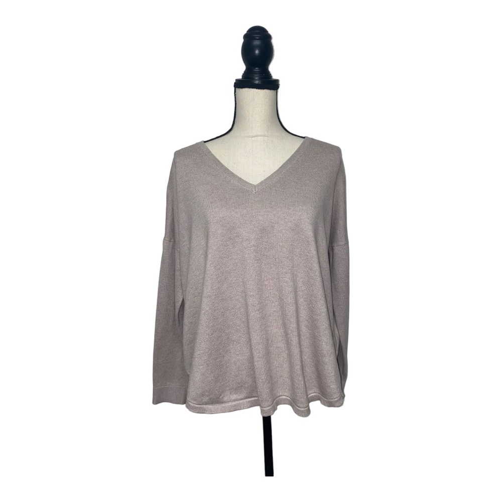 Express Taupe OVERSIZED  sweater